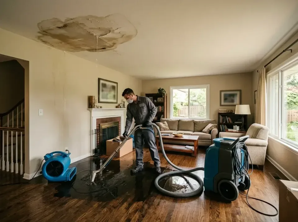 attic-pipe-burst-ceiling-drip-008 — frequently asked questions, Water Damage Restoration & Carpet Care in Gillette, NJ